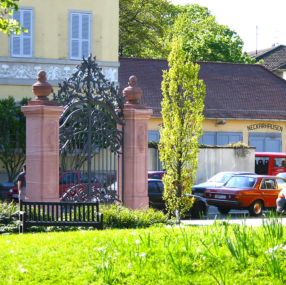 Portalpfeiler, Neckarhausen